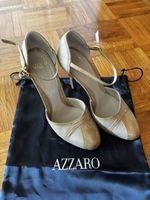 Elegante Azzaro High Heels / Pumps – Beige – Gr. 39 – Wie NE