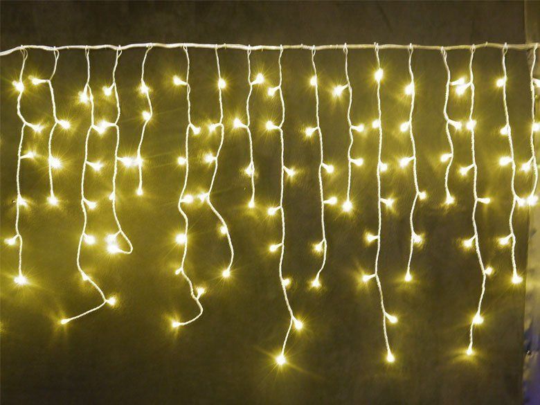 Ghirlande e barre luminose: 24V LED Icicle lights - Warmweiss - 3m – Nuovo e nell'imballaggio originale da Oberglatt ZH venduto da Mrf808