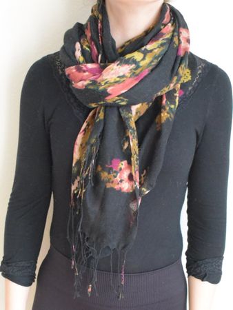Schal, 210 cm x 75 cm