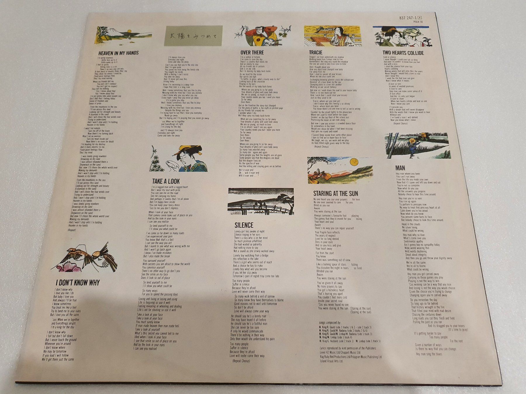 Dischi in vinile: Level 42 – Staring At The Sun – Usato da Uster venduto da Vinyl-Leidenschaft 3