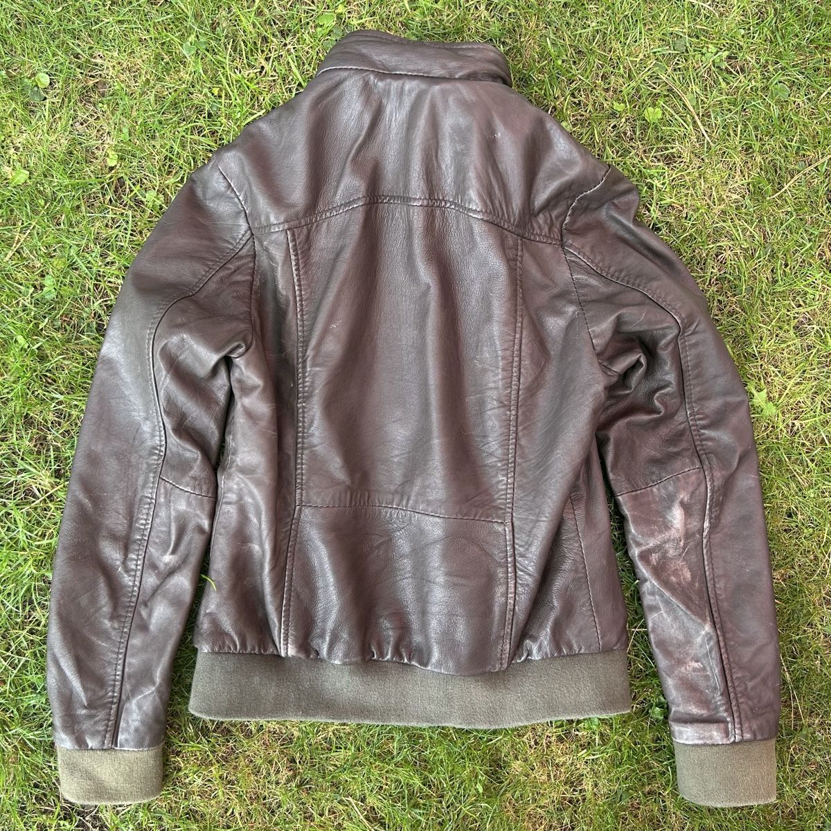 Vestes: Vintage Chyston brown Leather Jacket  – D'occasion à brent par fukusapes 3