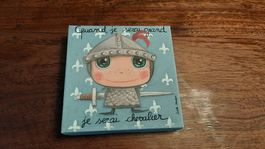 Bild * Ritter * Kinder * Deko * Vintage * Kunst