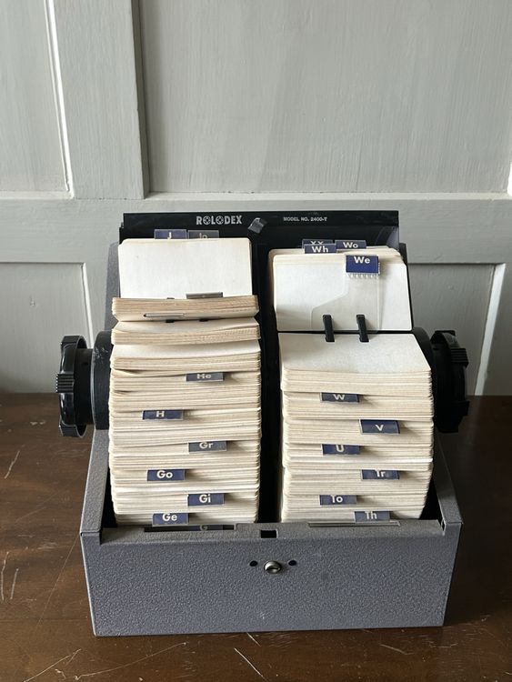 Rolodex Vintage Model 2400 T | Kaufen auf Ricardo