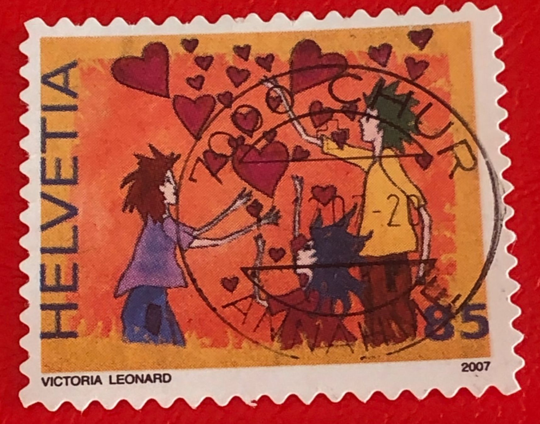 Tutti i francobolli: Nr.1244 Lasst Liebe Sprechen GESTEMPELT  Chur – Usato da Aarau venduto da Billa007
