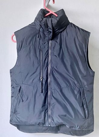 Daunen Gilet, Lawrence Steele, schwarz, XS