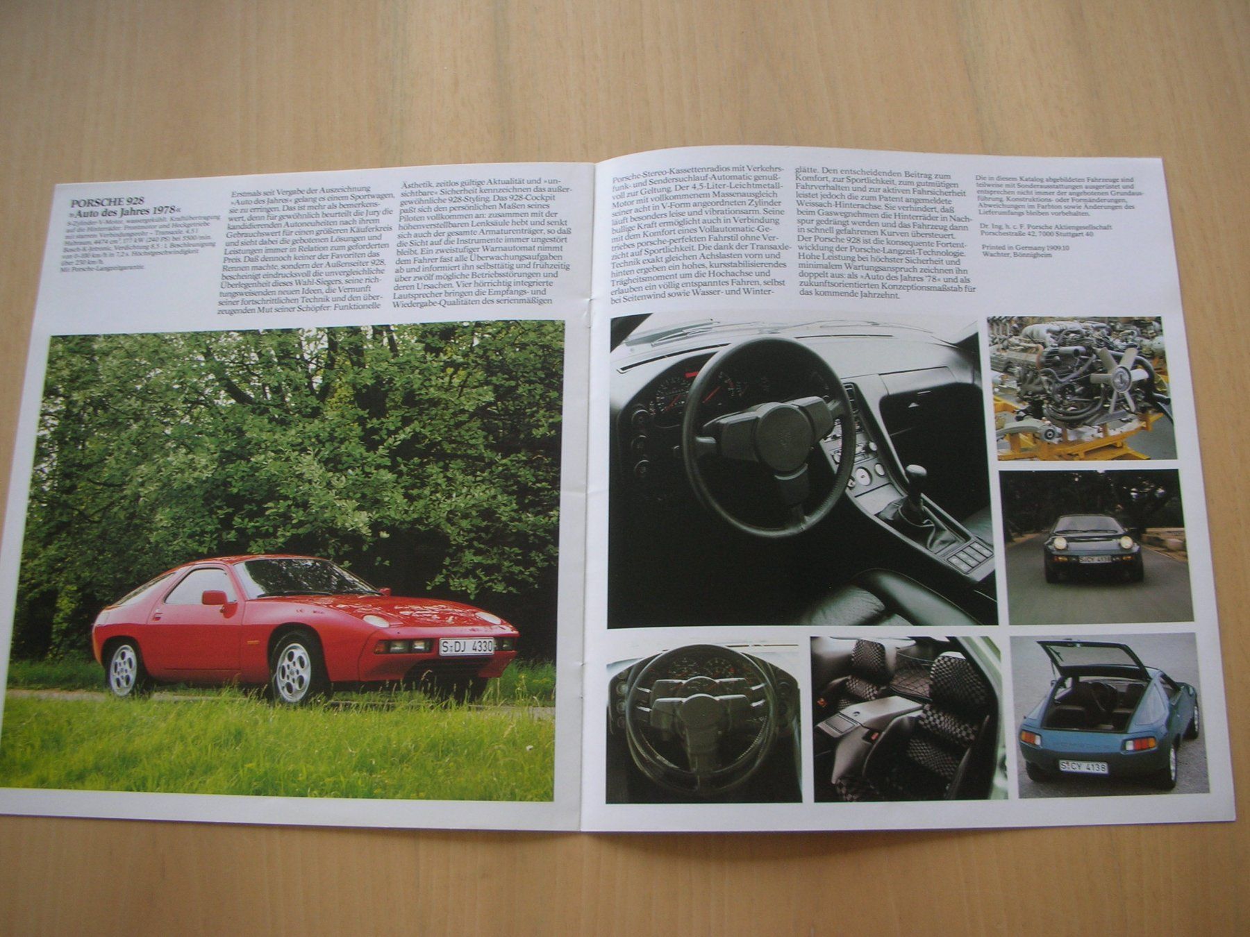 Porsche Dokumente: Porsche Programm Prospekt 1978 – Gebraucht aus Wikon von erwin400 3
