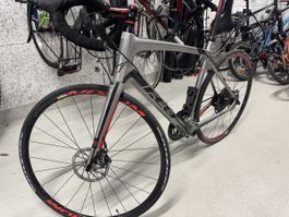 Rennrad Felt silber schwarz gebrauchter Zustand