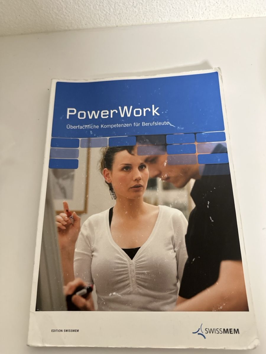 Bücher: PowerWork Oberflächliche Kompetenzen f. Berufsleute Lehrmitt – Gebraucht aus Udligenswil von ste_2ftf