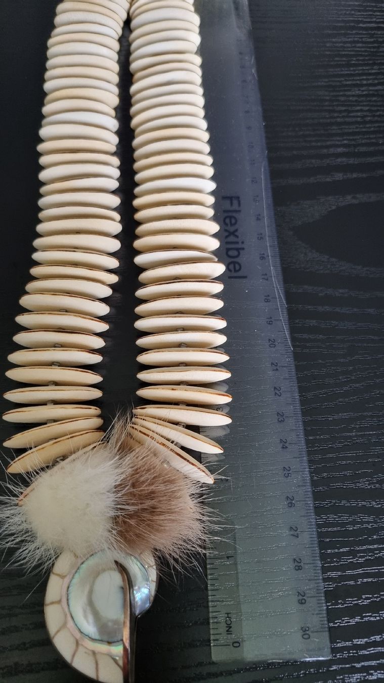 Catenine: Halskette aus Bambus, Handgemacht – Usato da Glattbrugg venduto da Hamburgstadt 6