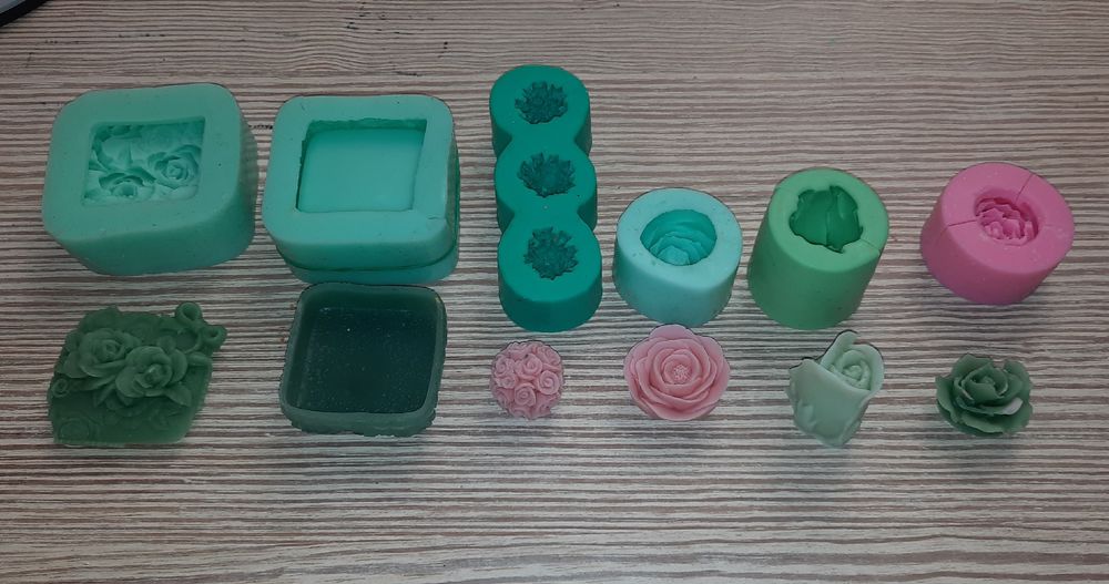 Silikonformen Für Seife & Kerzen – 3D Katze, Rose, Blume Zum Selbermachen