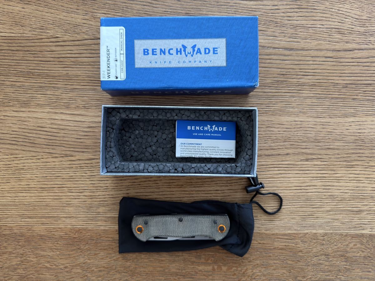 Benchmade Zubehör: Benchmade Weekender 317-1 – Gebraucht aus Oberkirch LU von Ricakku 3