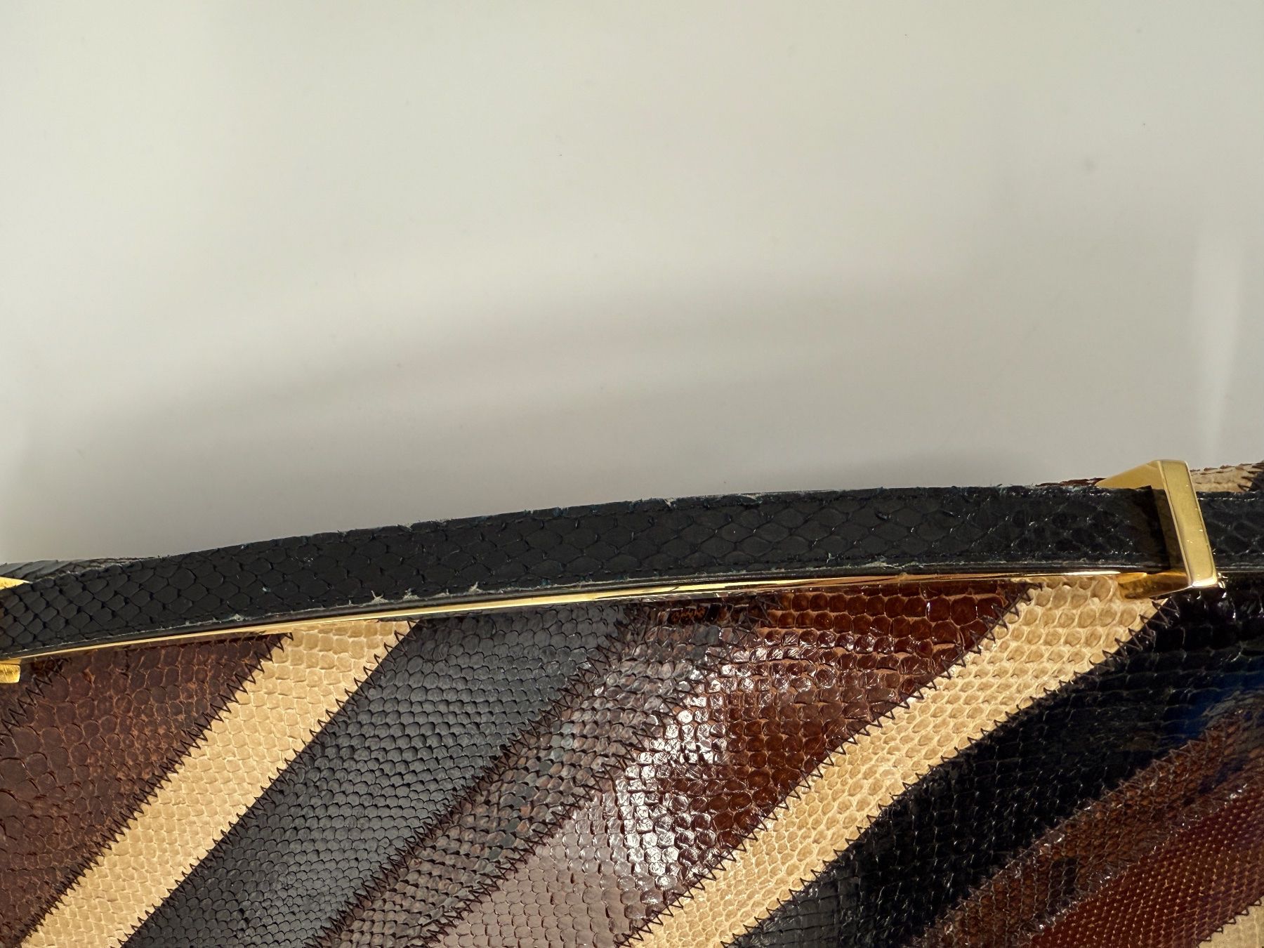 Borse da donna: Vintage Leder Handtasche – Difettoso da Auenstein venduto da moin. 3