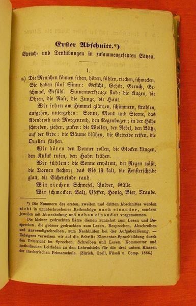 Libri: ST. GALLEN, SCHULBÜCHLEIN 1867, SCHULBUCH – Usato da Grüningen venduto da Kartensammler 2