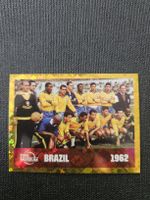 Panini Fussball WM 1962 Brasilien Sticker Gold Edition.