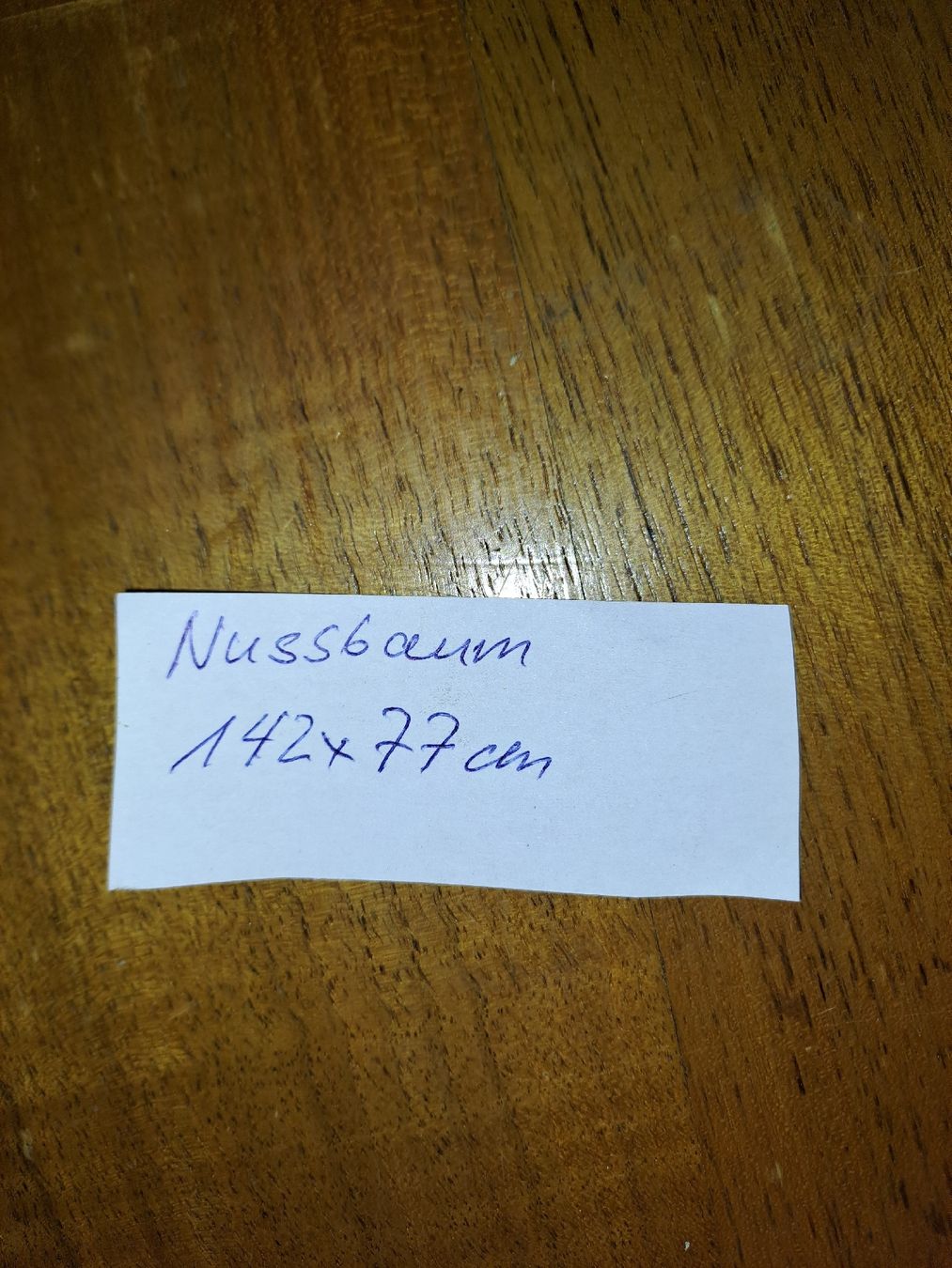 Tavoli: Tisch Platte Nussbaum 142x77cm – Usato da Gebenstorf venduto da suroh 5