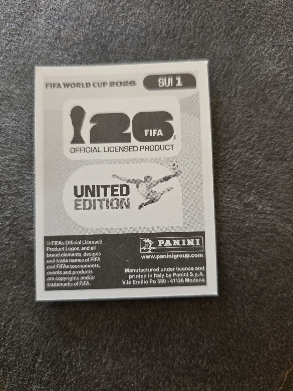 Panini Sammelbilder & Trading cards: Panini SUI 1 Wappen – Neu (gemäss Beschreibung) aus Romanshorn von leeh78 1