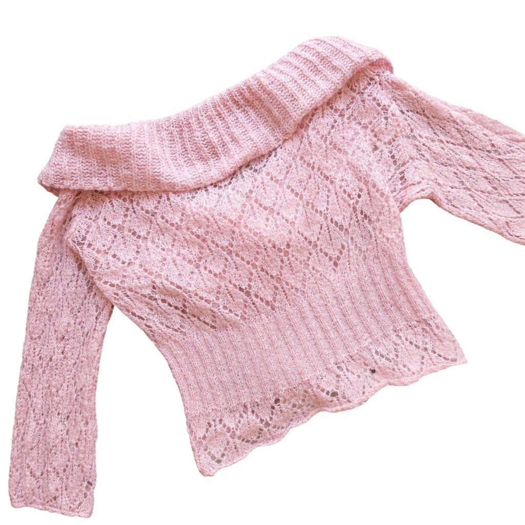 Gilet & Giacche senza maniche: Damen Strick Cardigan Rosa Cropped S Chic – Nuovo (secondo la descrizione) da Fully venduto da VaneaSelection 3