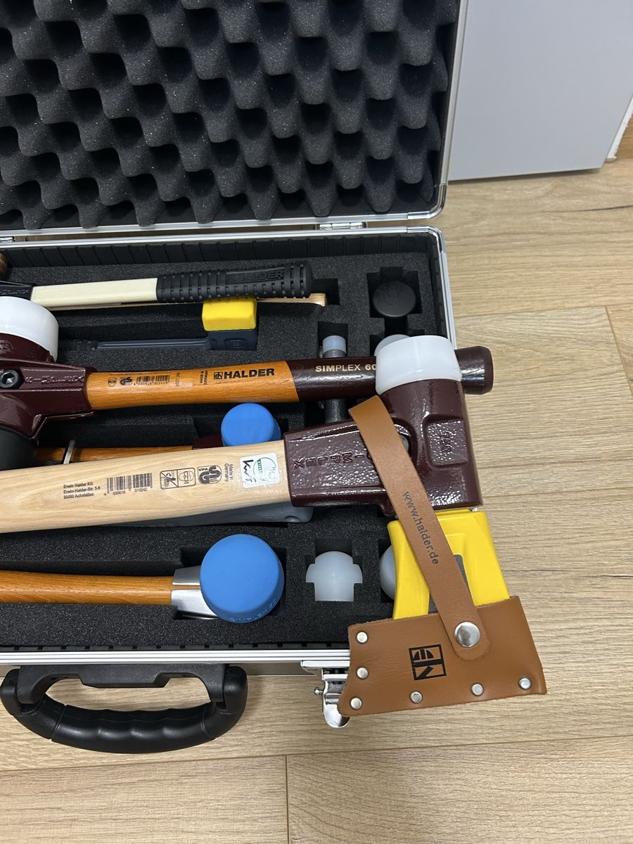 Tutti gli attrezzi: Halder Simplex Schonhammer Set im Koffer neuwertig – Nuovo e nell'imballaggio originale da Rothrist venduto da Miri_sm6 3