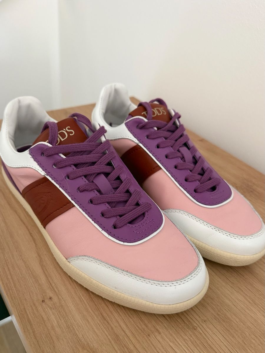 Tod'S Scarpe da donna: baskets en cuir véritable Tod’s 36,5 – Usato da Forel (Lavaux) venduto da julie13 2