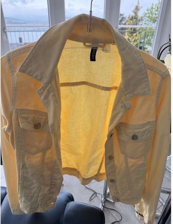 Damen Jeansjacke gelb Grösse S guter Zustand