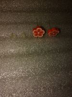 OHRRINGE MODESCHMUCK,,ORANGE FARBE,,,MATTE