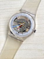 Swatch Uhr Jelly Fish transparent neuwertig