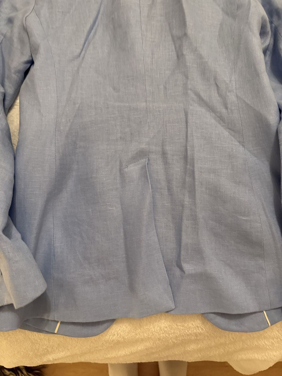 Mango Giacche: MNG Leinen Blazer, hellblau – Nuovo (secondo la descrizione) da St. Moritz venduto da ari_9fcv 5