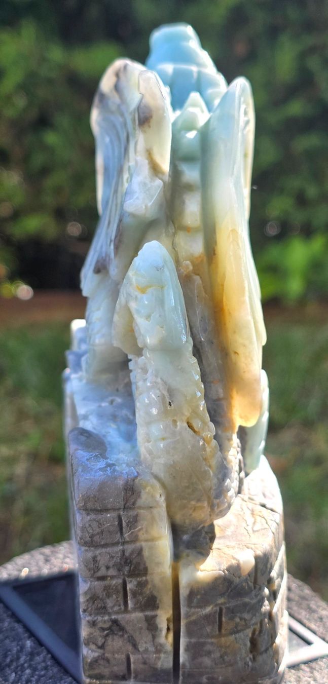 Mineralien & Heilsteine: Amazonit Drache 🐉💙💚 1.8kg – Neu und originalverpackt aus Matzingen von Shay_Crystalz 3