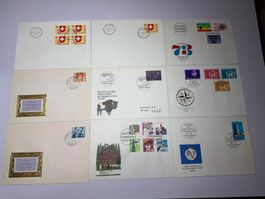 9 Stück Ersttagsbrief (109)