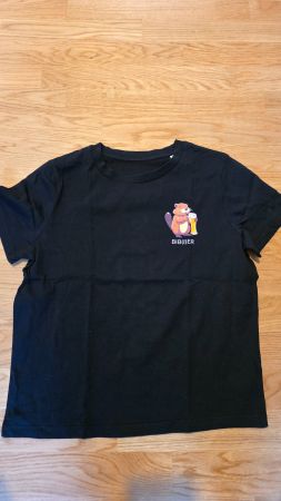T-Shirt schwarz 'BIB(I)ER'
