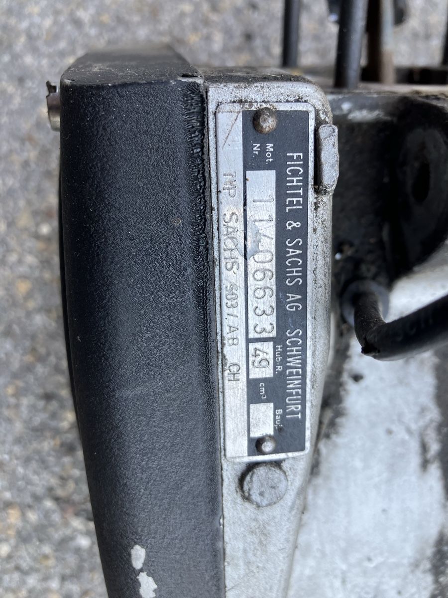 Sachs Motori: Sachs 503 / AB Motor – Usato da Andwil SG venduto da Kaltbrunner 4