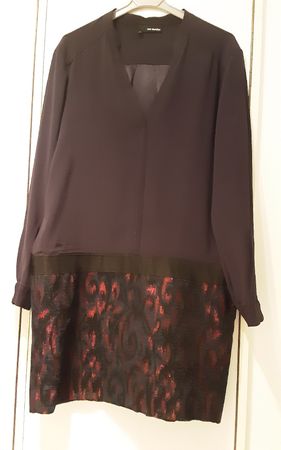 The Kooples robe mini/tunique, 40, navy, très bon état