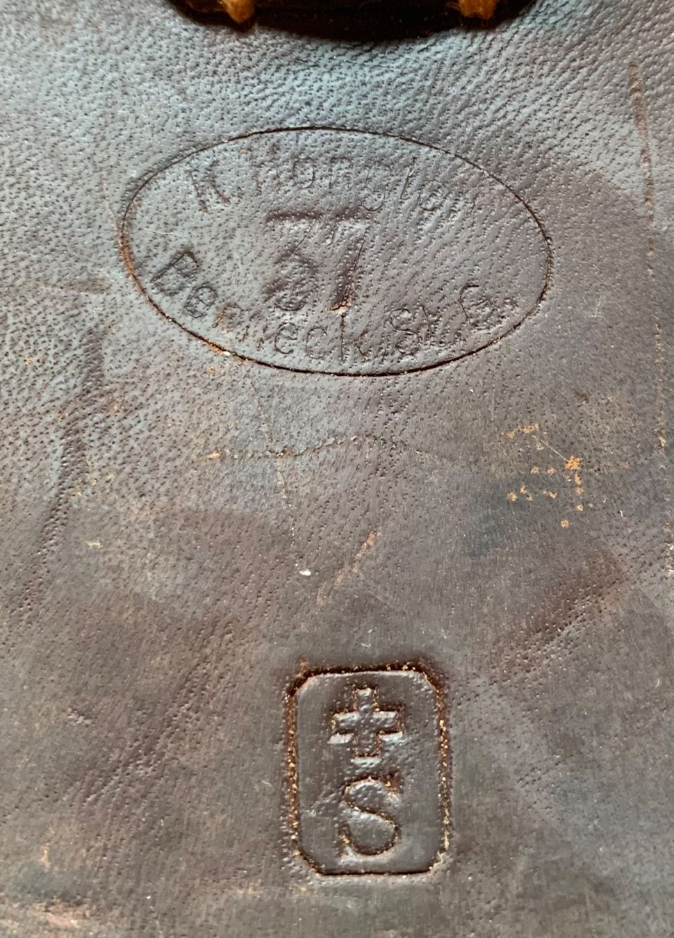 Schweizer Armee Borse: 2 Ledertaschen zu Bastsattel der CH Armee – Usato da Goldingen venduto da Bergler012 7