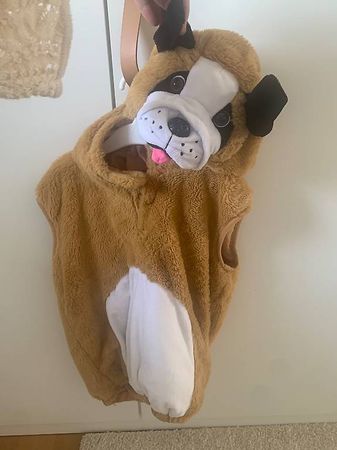 Hund Kostüm Kinder Fasnacht Gr. 104