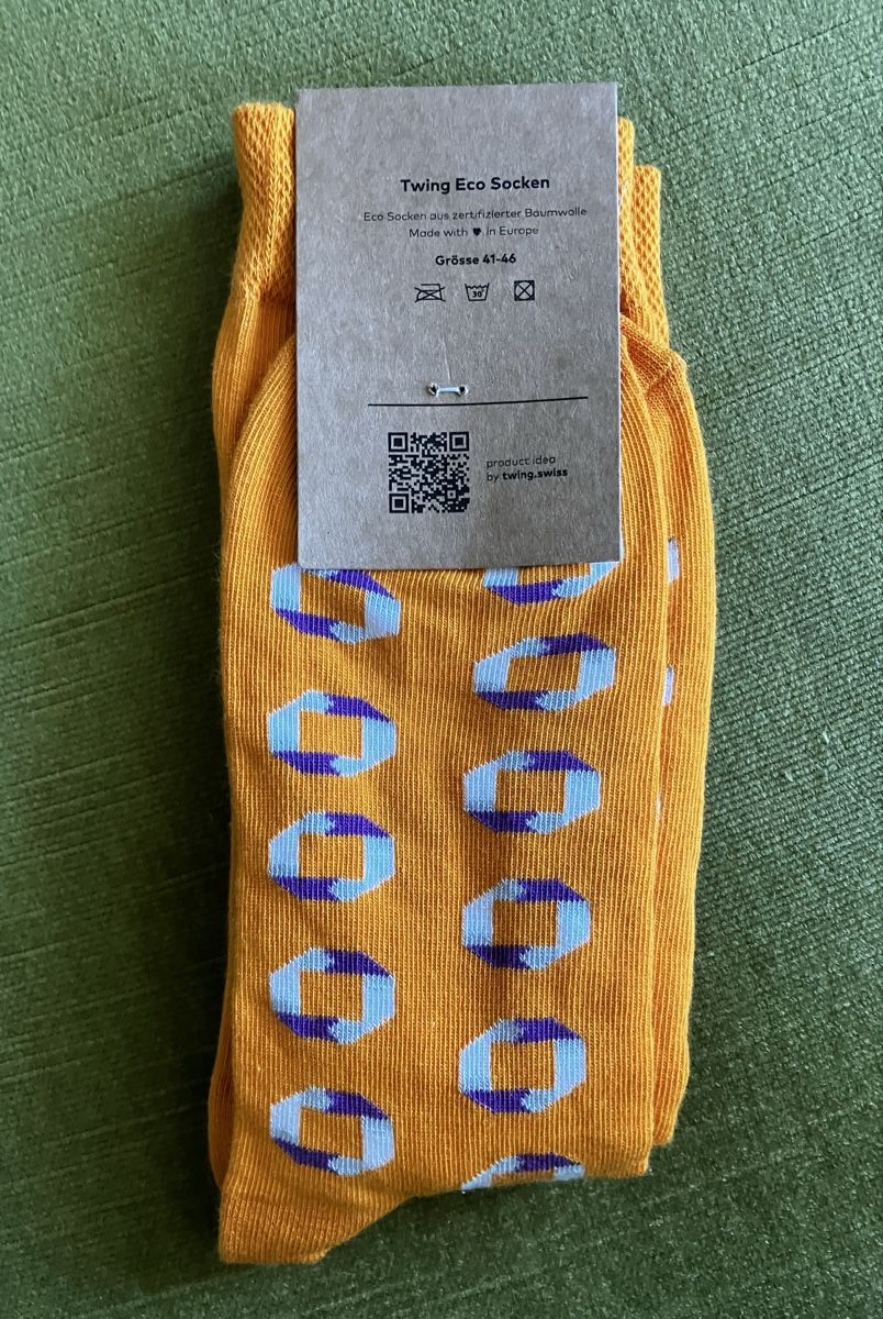 Calze: Neue Socken, unisex – Nuovo e nell'imballaggio originale da Buchs AG venduto da Allerleis