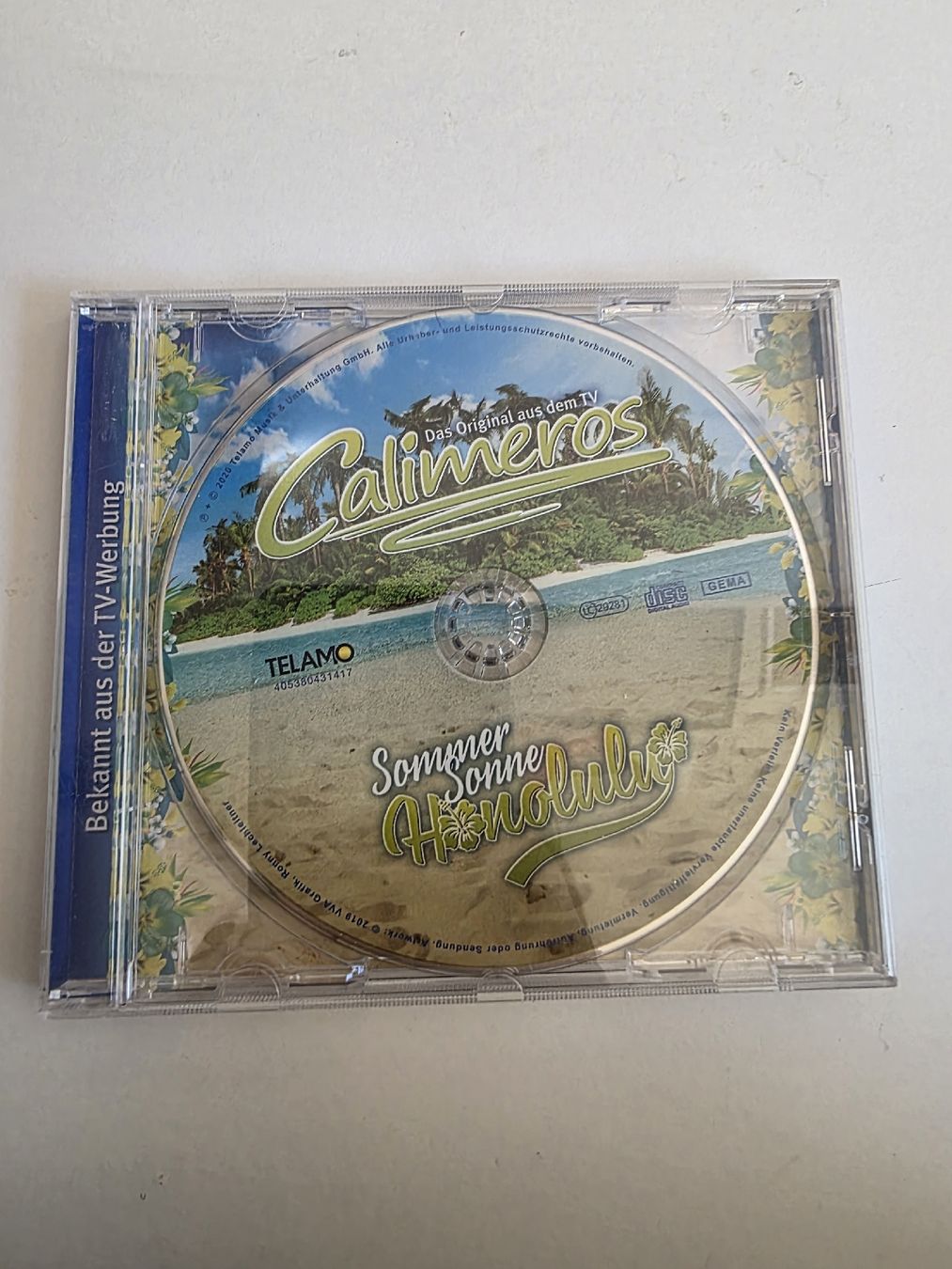 CD: Calimeros Sommer Sonne Honolulu CD  – Usato da Winterthur venduto da CB_94