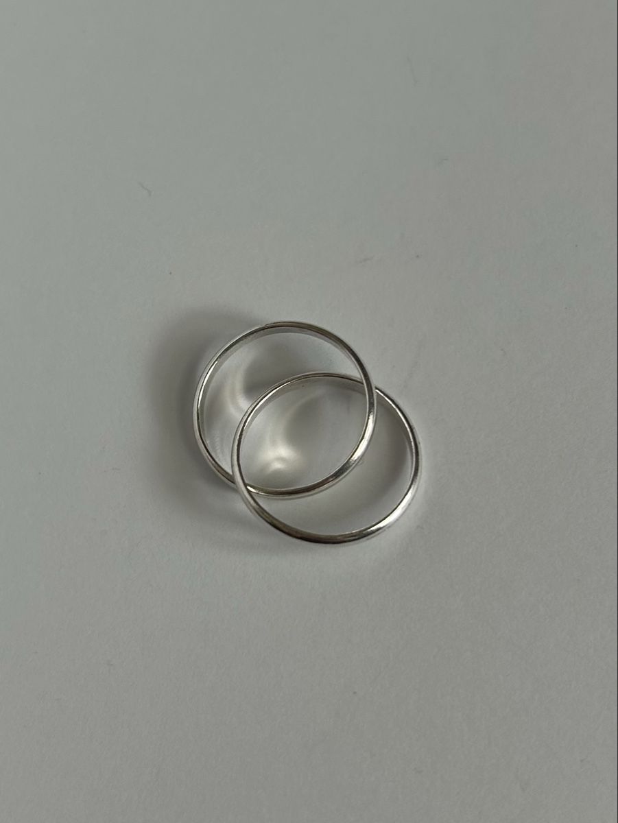 Bagues: Schöner Doppel Ring aus Sterling Silber – D'occasion à Bern par Ilikebluegems 3