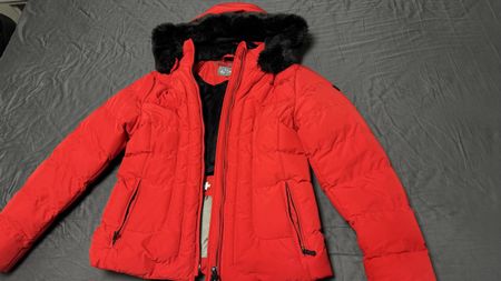 Wellensteyn Damen Daunenjacke Rot – Gr. M und L