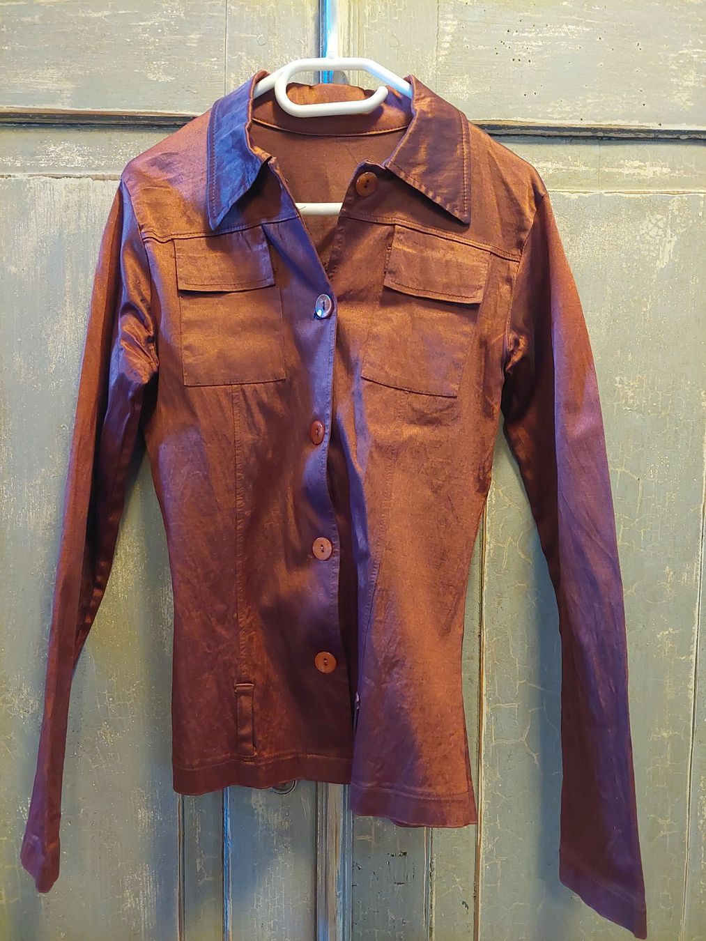 Camicette: Made in Italy . Acetat Bluse - S – Usato da Besenbüren venduto da piculo 1