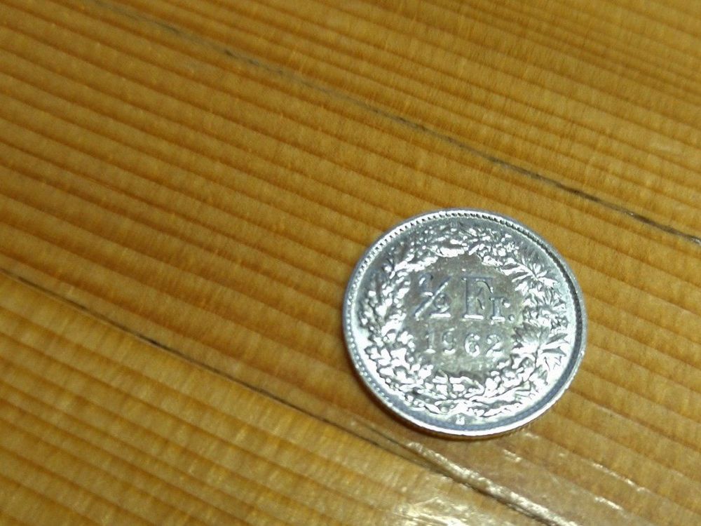 1/2 Franken (50 Rappen) - Silber 1962 | Kaufen auf Ricardo