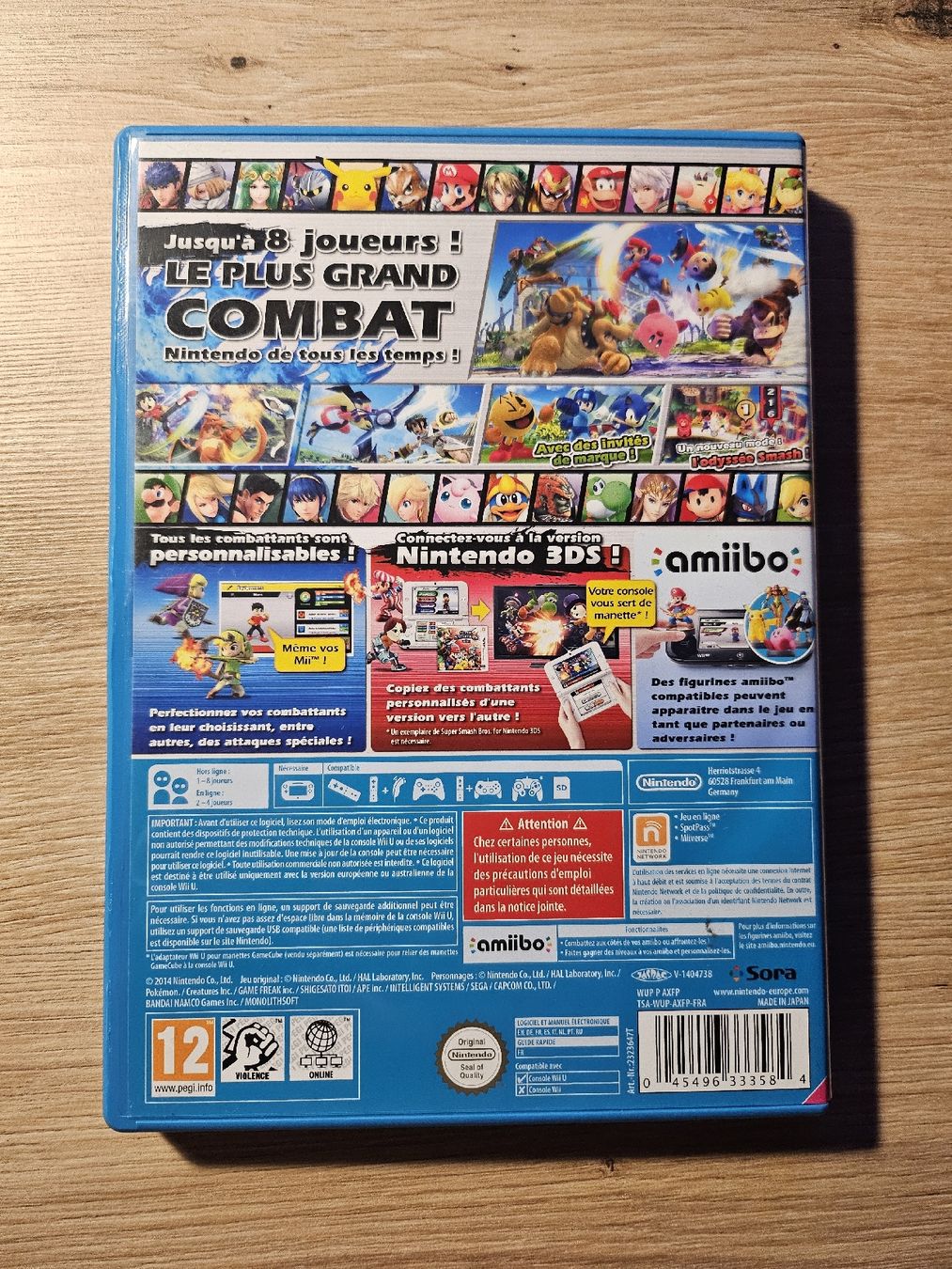 Nintendo Giochi: Jeux Wii U Super Smash Bros – Usato da Poliez-le-Grand venduto da enz_8vrj 1