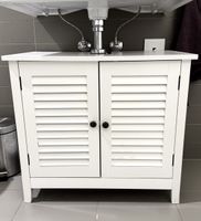 Waschbecken-Unterschrank weiss