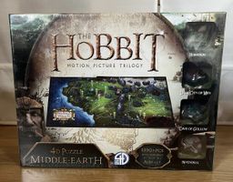 The Hobbit 4D Puzzle Mittelerde, Neu und Originalverpackt