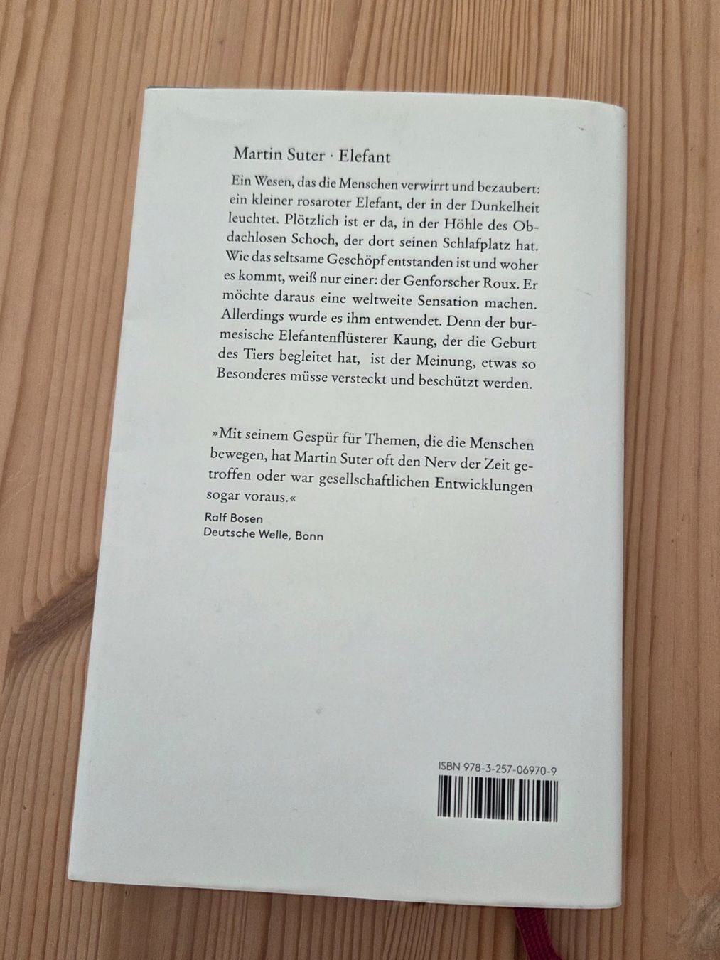 Bücher: Elefant, Martin Suter – Gebraucht aus Liestal von ITOlio 1