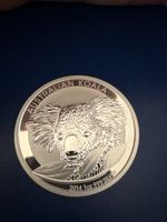 Münze Australien Koala 1 Dollar 2014 1oz 999 Silber