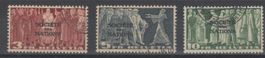 SDN 1939 Nr. 65-67 gestempelt Katalogwert: 80.00 CHF