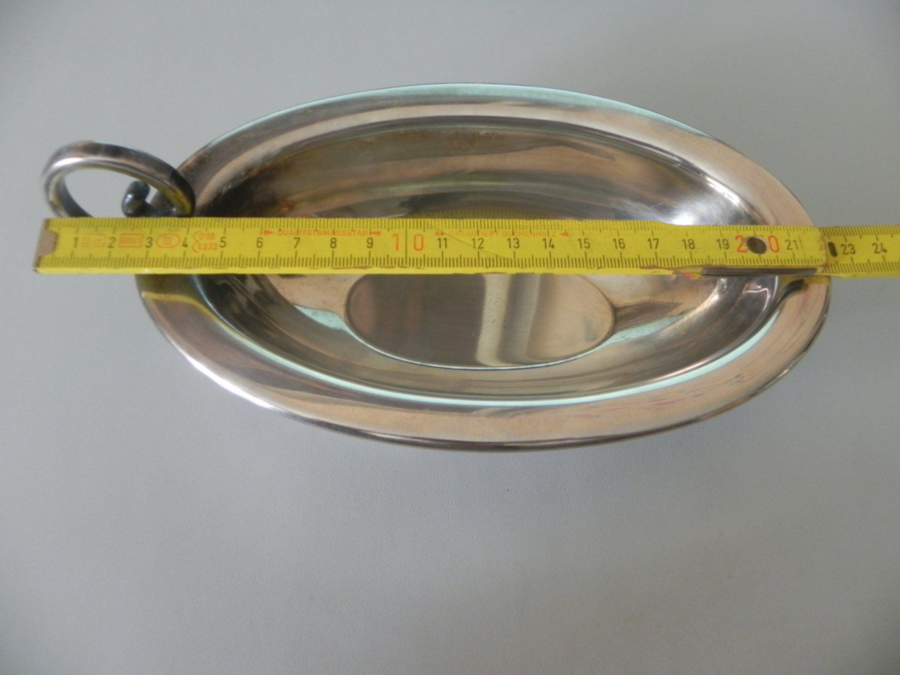 Ciotole: Alte elegante Sauciere versilbert vom Cassetti Italy – Usato da Minusio venduto da Lory64 7
