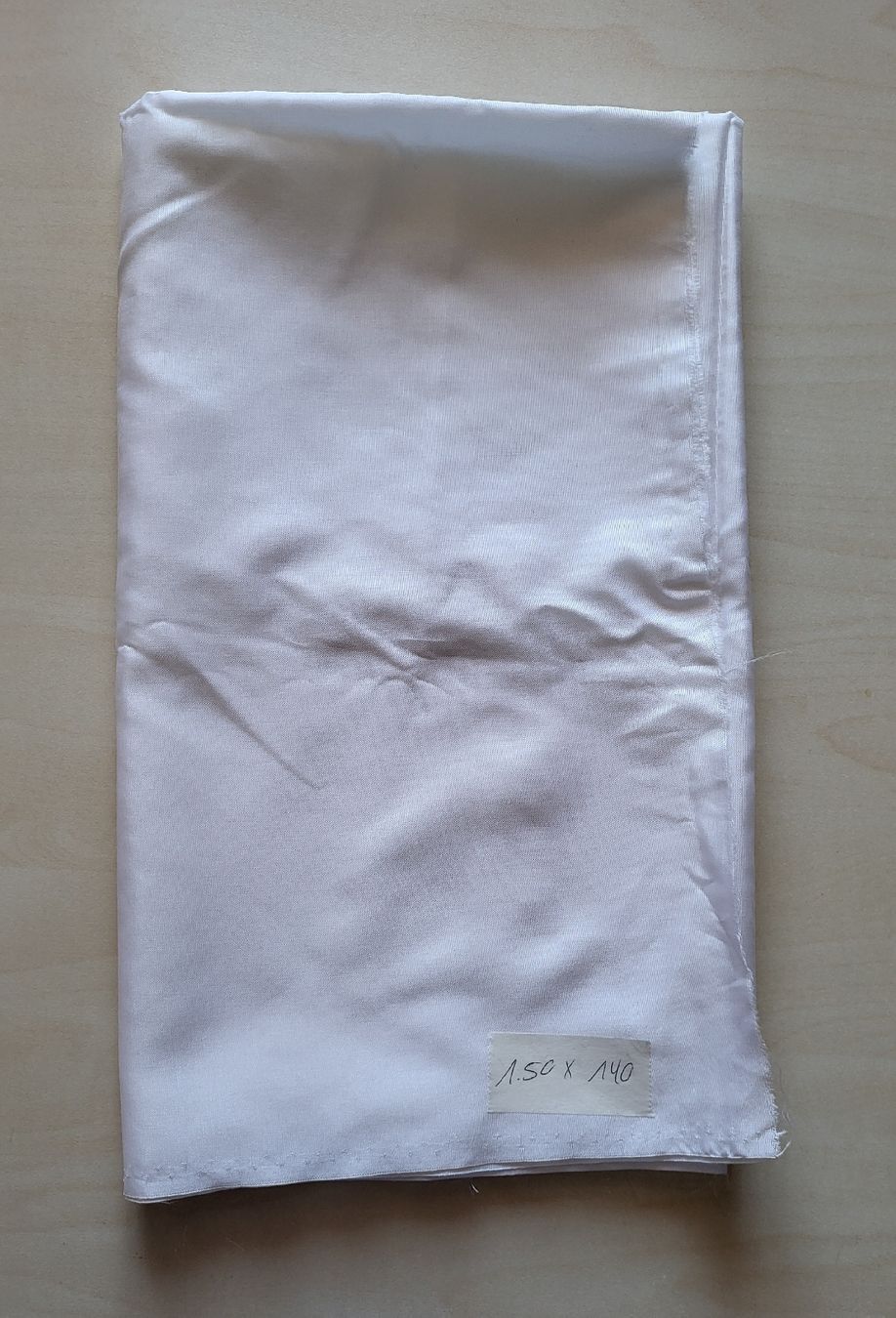 Tessuti: Stoffresten, weisser Futterstoff 150x140 cm, – Usato da Winterthur venduto da Baer49