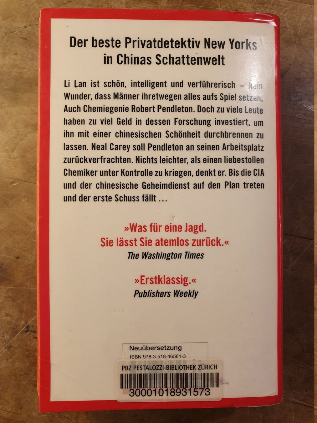 Libri: China Girl - Don Wilson – Usato da Zürich venduto da loosebone 6