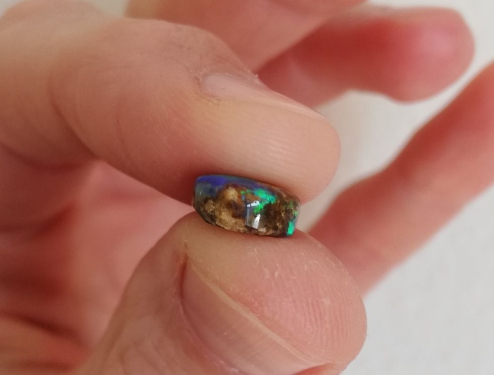 Pietre preziose: Einzigartiger Australischer Pipe Opal – Nuovo e nell'imballaggio originale da Bärau venduto da thunja 1